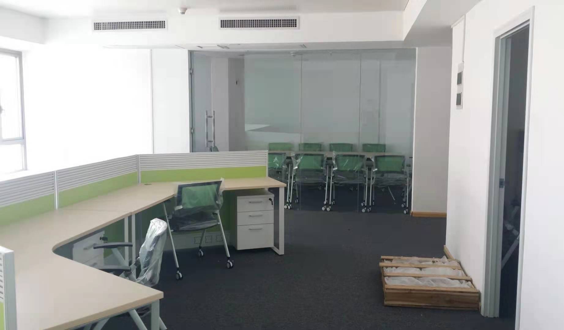 江岸区沿江大道时代广场带办公家具精装写字楼房东直租