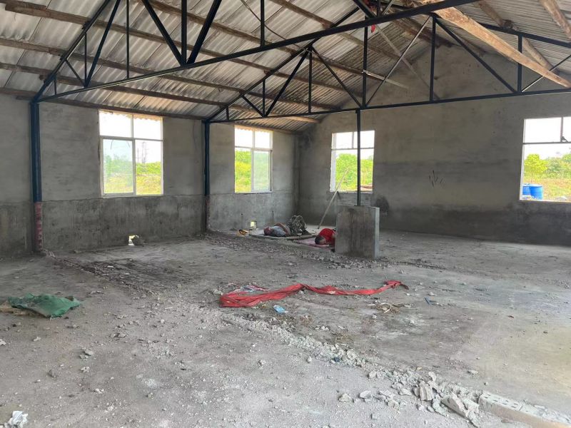 黄陂姚家寨1200平独门独户厂房 鱼塘低价出租