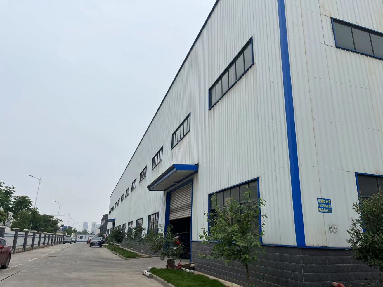 房东直租 蔡甸400平钢构厂房 配套齐全  