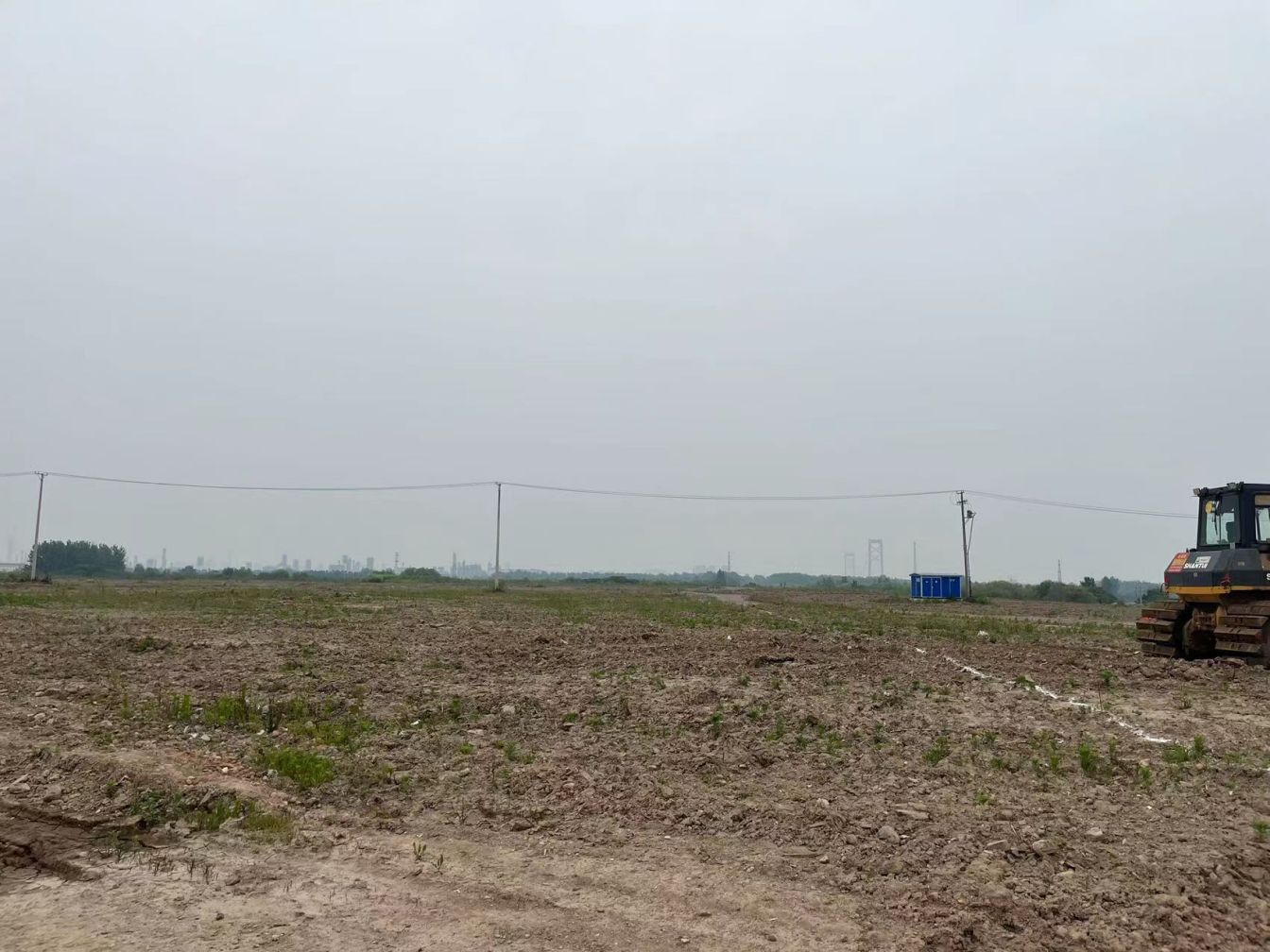 青山腾飞大道300亩空场地直租 可以硬化 做堆场