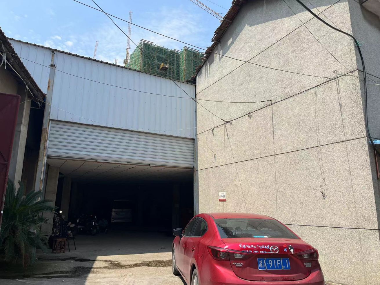 蔡甸街道450平独门独户服装厂招租 有设备 各种加工厂