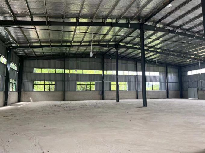 蔡甸玉贤镇104省道旁全新钢构厂房房东优价直租