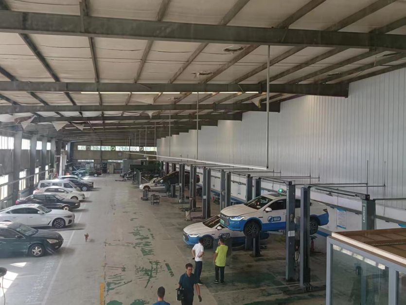 硚口古田长丰工业园汽车维修修理厂厂房房东直租无中介费