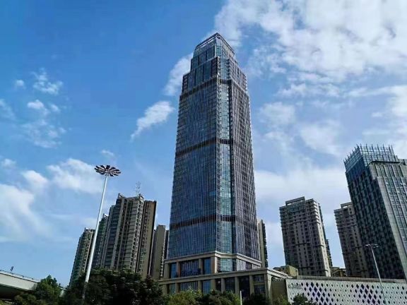 山河大厦写字楼房东直租，无中介费，精装修地铁口优价出租