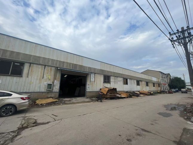 黄陂汉口北工业园钢构厂房房东直租 配套齐全