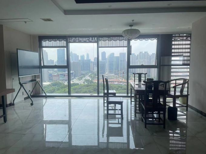 房东直租 江汉区海马公园营销中心写字楼精装 交通便利