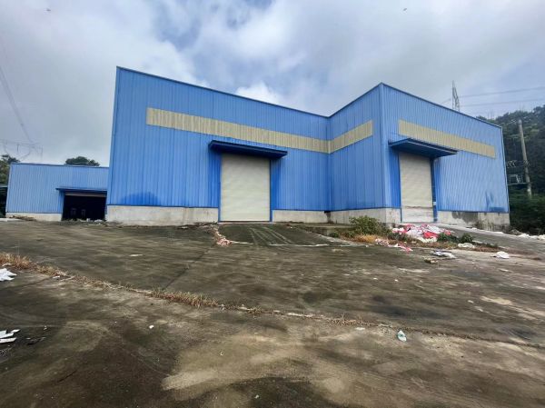 江夏郑店4000平钢构厂房 房东直租