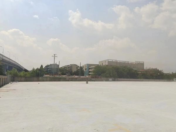 房东直租硚口常码头二环线旁15000平硬化场地招租