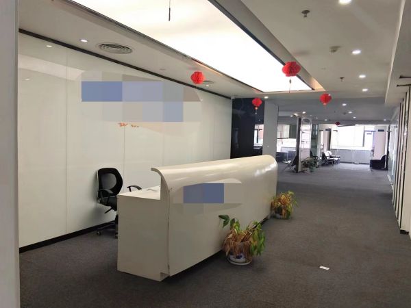 房东直租藏龙岛佩尔中心精装写字楼整层934平，可分租