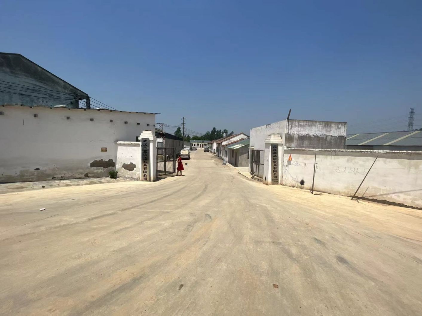 房东直租黄陂罗汉街工业园钢构厂房仓库970平，交通便利优价出租